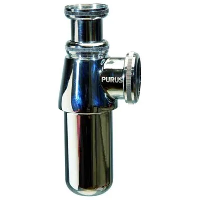 Geldbeutel-Wasserschleuse mit seitlichem Auslass Purus