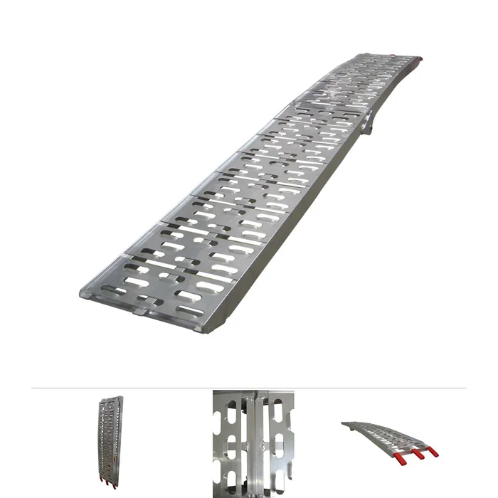 Grafner® Alu Auffahrrampe Verladerampe klappbar 226×29,5 cm 340 kg