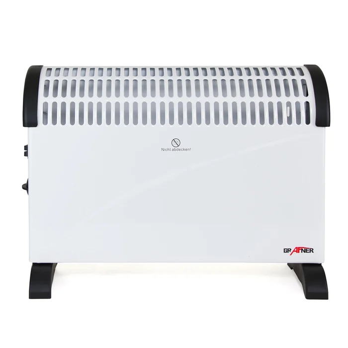 Grafner® Elektroheizung Konvektor mobiles Heizgerät 2000W energiesparend Elektro Heizer