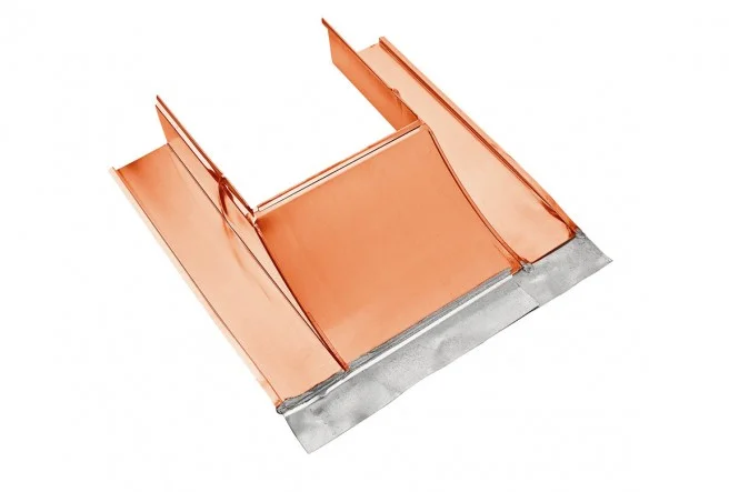 GRÖMO Kupfer Unterteil f.Kaminverwahrung Grösse 3, 800 – 1400 mm, 60780