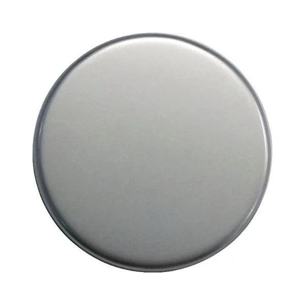 Grundmann Blindrosette WG D70, ø 50 mm, mit Universalträger „U“, silber eloxiert