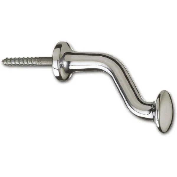 Grundmann Fensterschutzkopf zum Einschrauben, 60 mm, Aluminium poliert