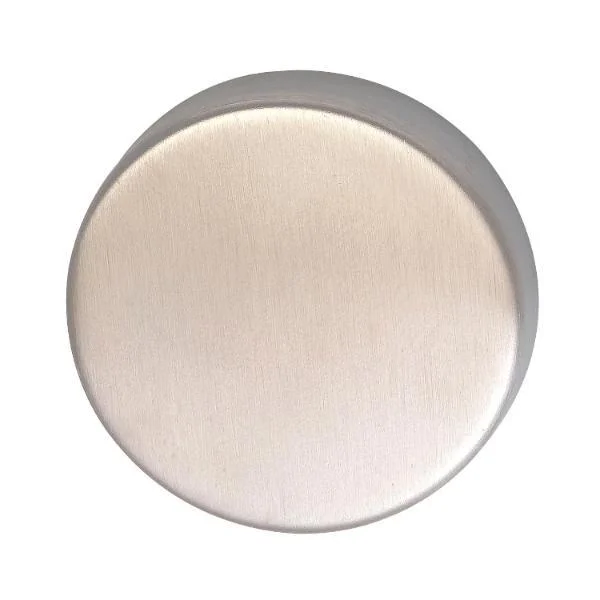 Grundmann FH-Blindrosette WG /FH mit Universalträger „U“, ø 50, H: 8, Edelstahl matt