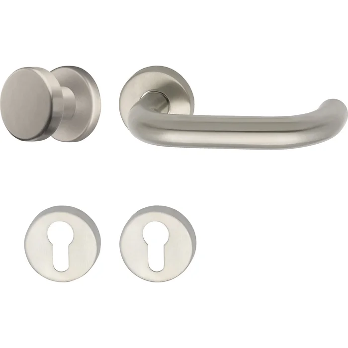 Grundmann FH-Wechselgarnitur WG 1754/D70M – auf Rosette PZ, VK 9, TS 59-63, Edelstahl