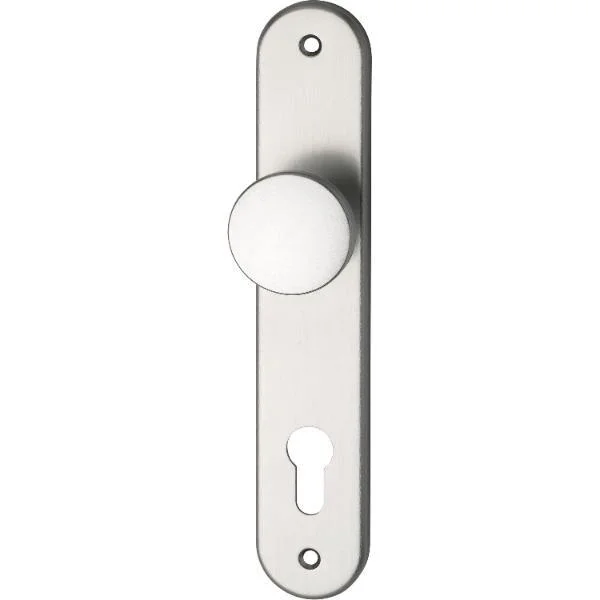 Grundmann Knopflangschild WG 1700 – PZ 88, silber eloxiert