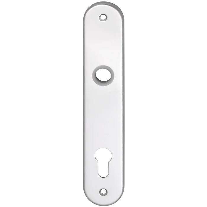 Grundmann Langschild WG 1700, PZ 88, silber eloxiert