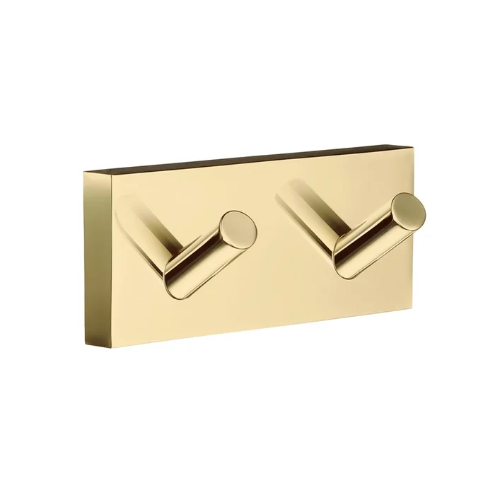 Handtuchhaken Doppelhaken Smedbo House RV356 Messing