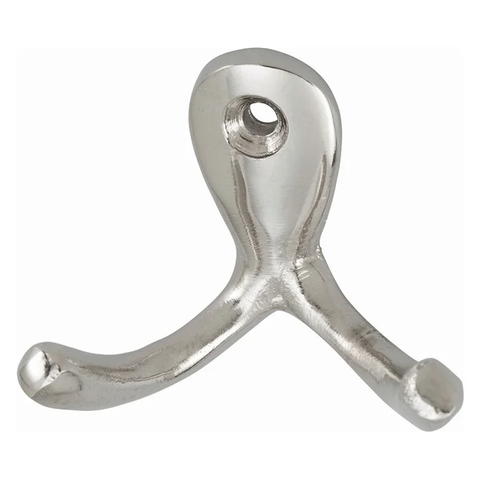 Handtuchhaken mit zwei Haken, Höhe 37 mm