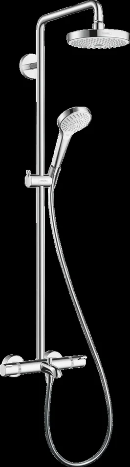 Hansgrohe Croma Select S 180 2jet Showerpipe Wanne