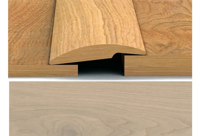 HARO Echtholzprofil für Parkett Eiche sandgrau strukturiert geölt 90 cm