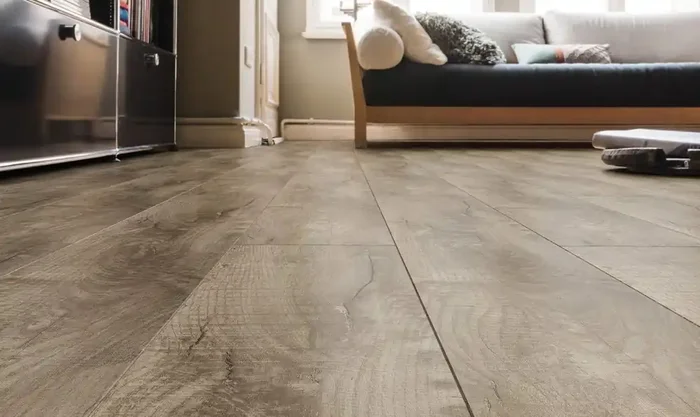 HARO Korkboden Corkett Design Arteo XL 4V Shabby Oak Grau permaDur