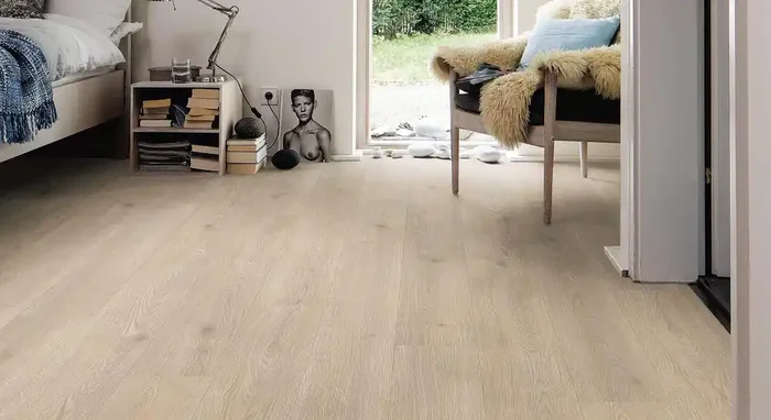 HARO Laminat Tritty 100 Eiche Contura steingrau Landhausdiele 4V Silent Pro