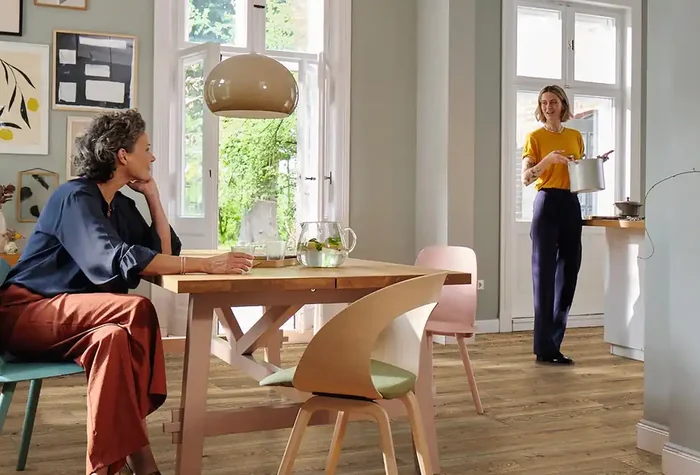 HARO Laminat Tritty 100 Eiche Flavia Natur Landhausdiele 4V Ohne Dämmung