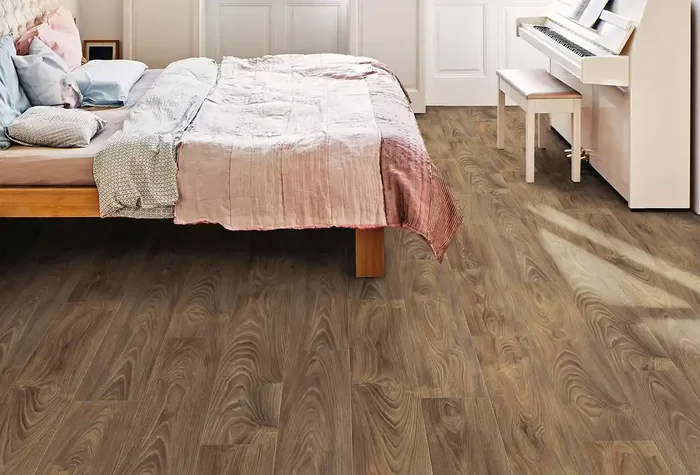 HARO Laminat Tritty 100 Nussbaum Vario Landhausdiele 4V Silent CT