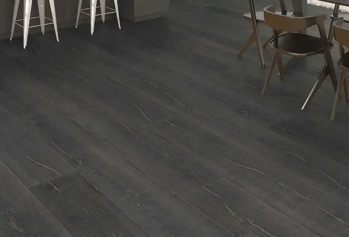 HARO Laminat Tritty 200 Aqua Eiche Metallic schwarz Gran Via 4V Silent Pro