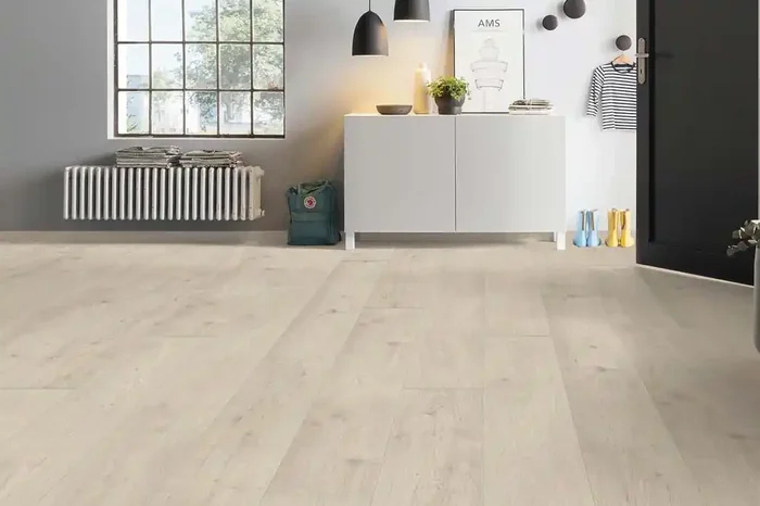 HARO Laminat Tritty 200 Aqua Eiche Sicilia weiß Gran Via 4V Ohne Dämmung