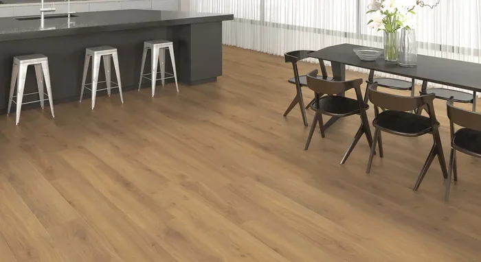 HARO Laminat Tritty 200 Aqua Landhausdiele 4V Eiche Emilia Honig Ohne Dämmung