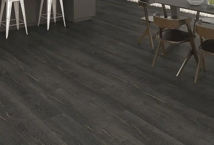 HARO Laminat Tritty 200 Aqua Landhausdiele 4V Eiche metallic schwarz Silent Pro