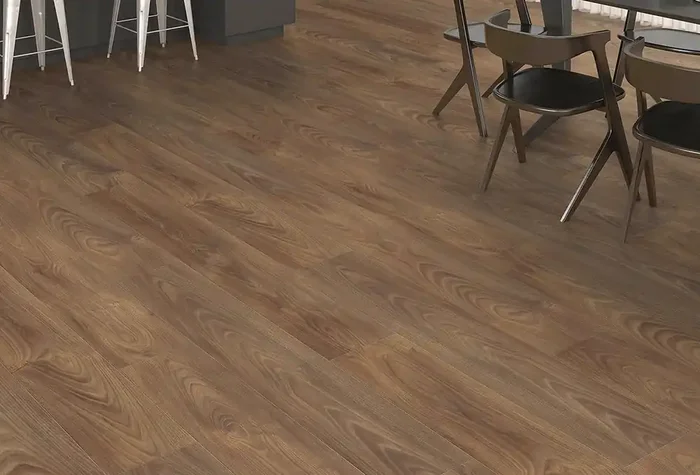 HARO Laminat Tritty 200 Aqua Landhausdiele 4V Nussbaum Vario Ohne Dämmung