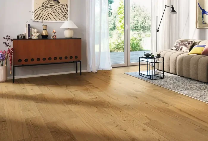 HARO Parkett 4000 Landhausdiele 180 4V Jubiläumsedition Eiche strukturiert naturaLin plus