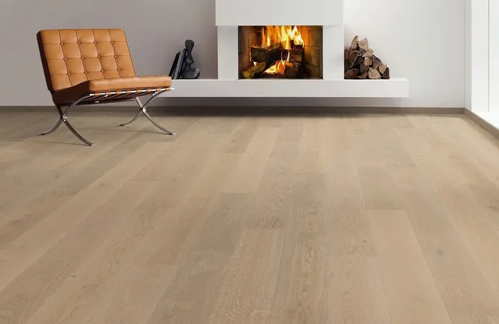 HARO Parkett 4000 Landhausdiele 180 Eiche sandgrau Markant strukturiert 4V naturaDur