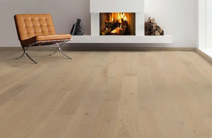 HARO Parkett 4000 Landhausdiele 180 Eiche sandgrau Sauvage strukturiert 4V naturaLin plus