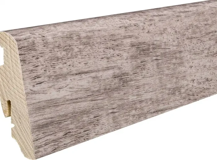 HARO Sockelleiste für Disano 19×58 mm (Nässeschutz) Country Eiche grau