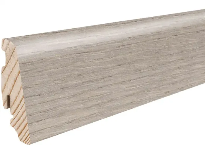 HARO Sockelleiste für Disano 19×58 mm (Nässeschutz) Eiche Ontario grau