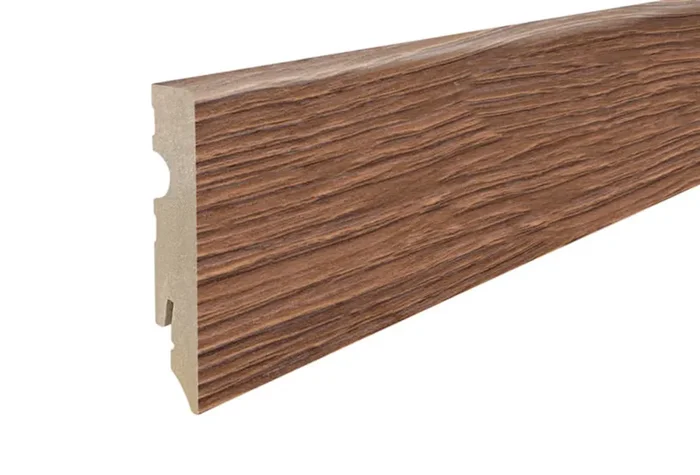 HARO Sockelleiste für Laminat 15×80 mm (Kubus) Eiche Contura geräuchert