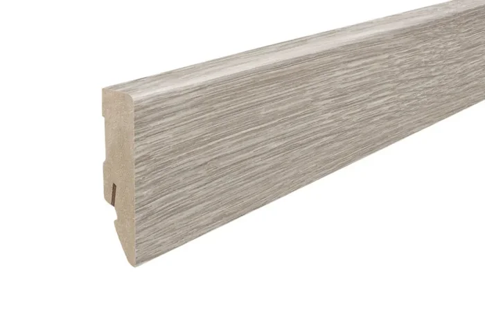 HARO Sockelleiste für Laminat 16×58 mm (Kubus) Eiche Flavia grau