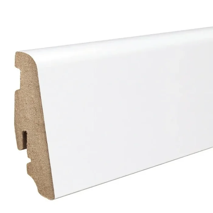 HARO Sockelleiste Laminat weiß 19x58mm weiß