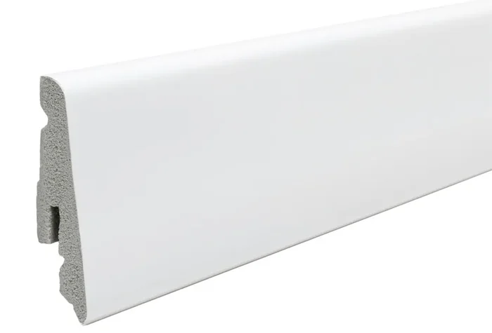 HARO Sockelleiste PS-Schaum wasserfest weiß 13,5×58 mm