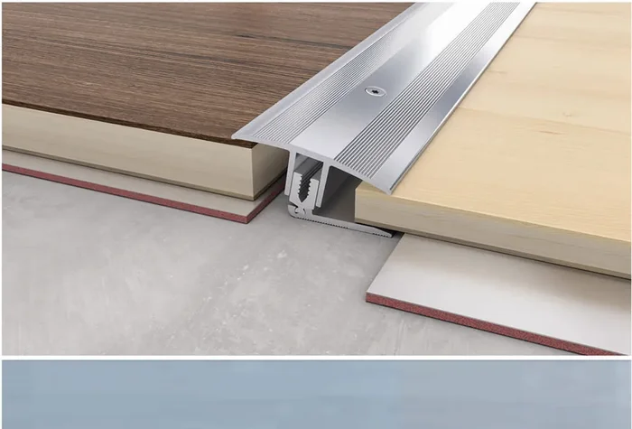 HARO Übergangsprofil Premium Flex Typ 888 0,9m Edelstahl/Titan