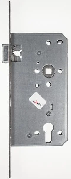 Haustür Einsteckschloss 65 mm Dorn 92 mm Entfernung, Stulp 280×24 kantig,