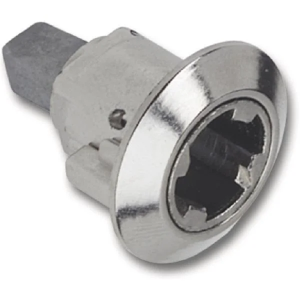 Hekna SYSTEM 24 Zylindereinsatz, Zamak vernickelt matt