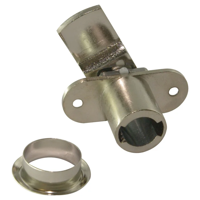 Hekna Zylinder-Hebelschloss 6070 Typ 505 rechts Schließhebel gekröpft, L 30 mm