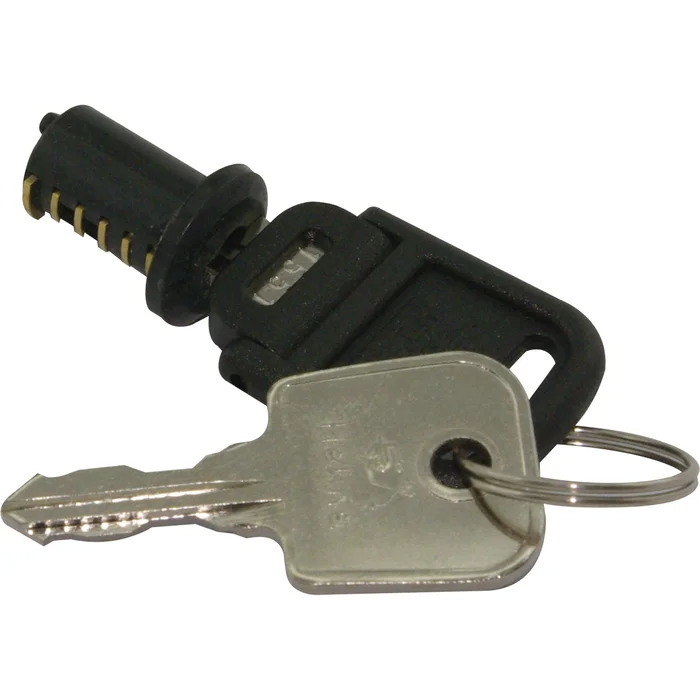 Hekna Zylinder-Wechselkerne, Sperre 1554, Zamak schwarz