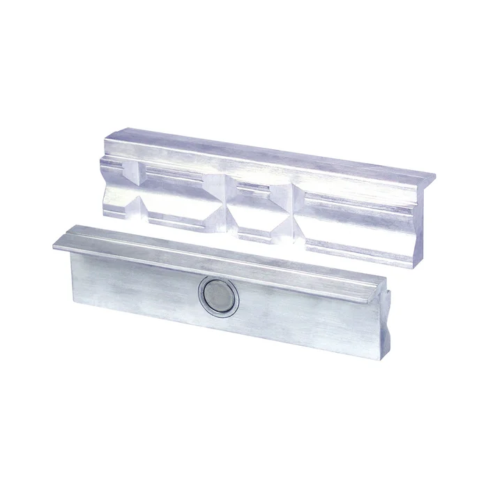 Heuer Alu-Prismen-Schutzbacke mit Magnet Backenbreite 100 mm