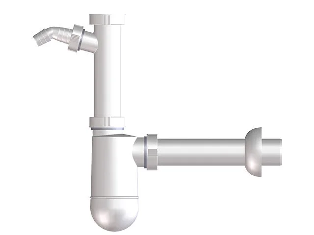 HL132.1 Waschtischsiphon mit Geräteanschluss