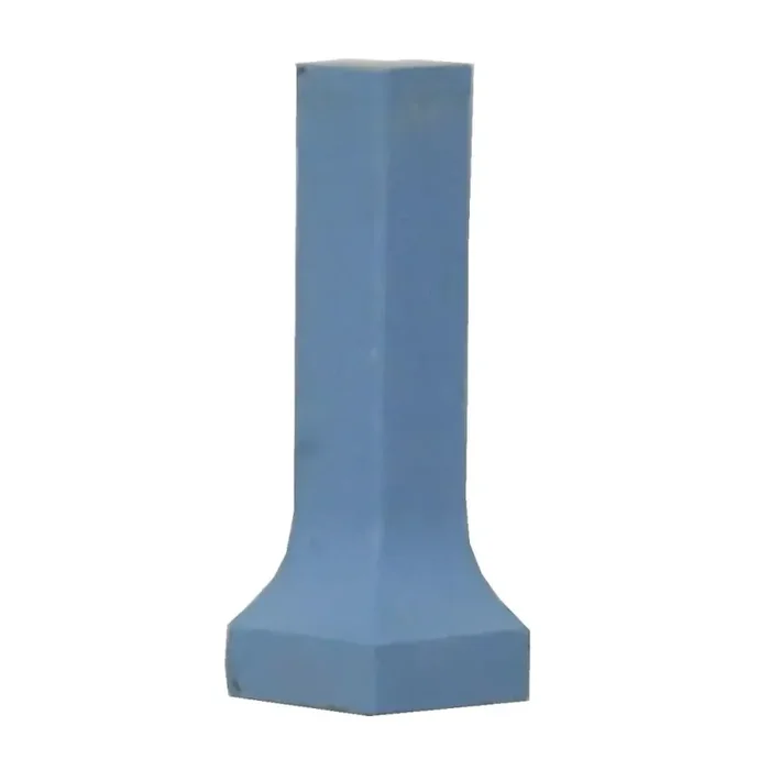 Hohlkehlsockel Aussenecke Ostara E2383 blau 4×11,5 cm