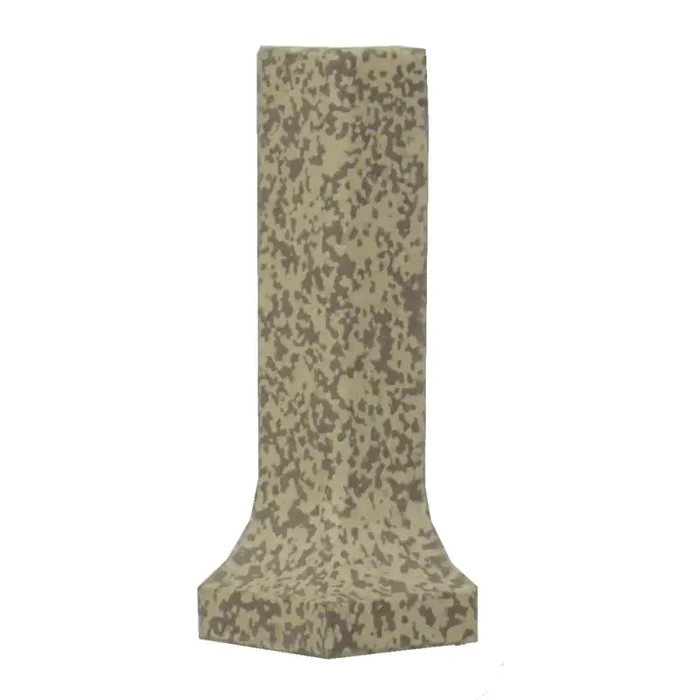 Hohlkehlsockel Aussenecke Ostara E2394 grau 4×11,5 cm