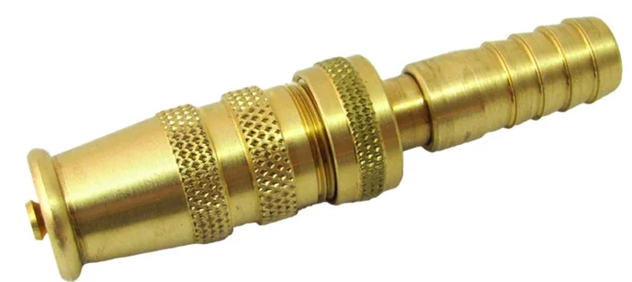 Holmgrens Strahlrohr für Schlauchanschluss Floretta 1/2″ Gelb.