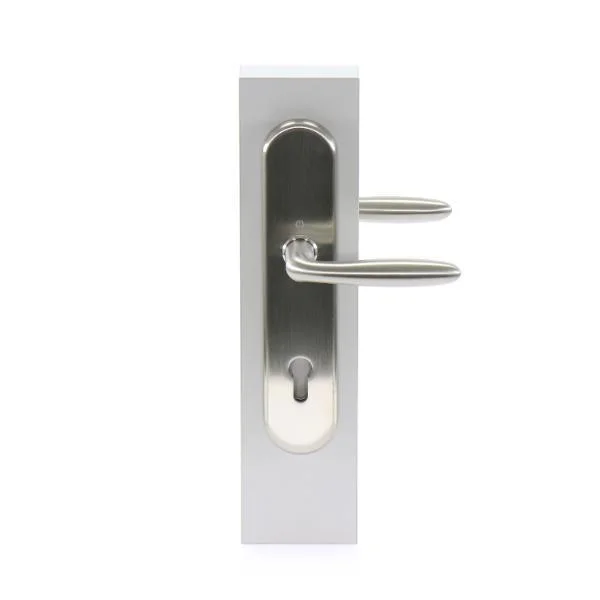 Hoppe SH-Drückergarnitur VERONA-auf LS PZ88, 42-47, SST, ohne Kzs., Edelstahl