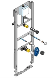 Huter Urinal-Montage-Element HU-UR3020.2-11M, zum Einbau im Trocken-/Massivbau