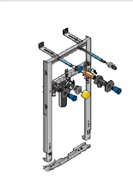 Huter Waschtisch-Montage-Element HU-WT2012-G, zum Einbau im Trocken-/Massivbau