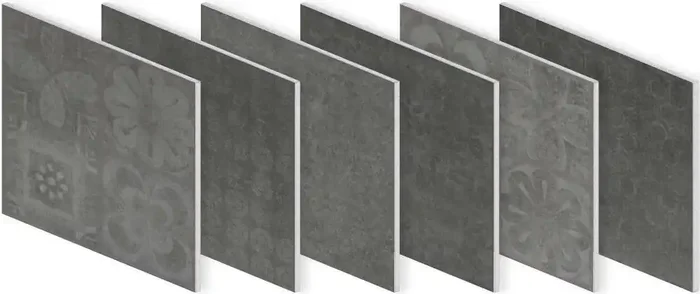 Interbau Wohnkeramik Opus Anthrazit Matt Dekorfliese 30×30 R10/B Art.-Nr. 253030377