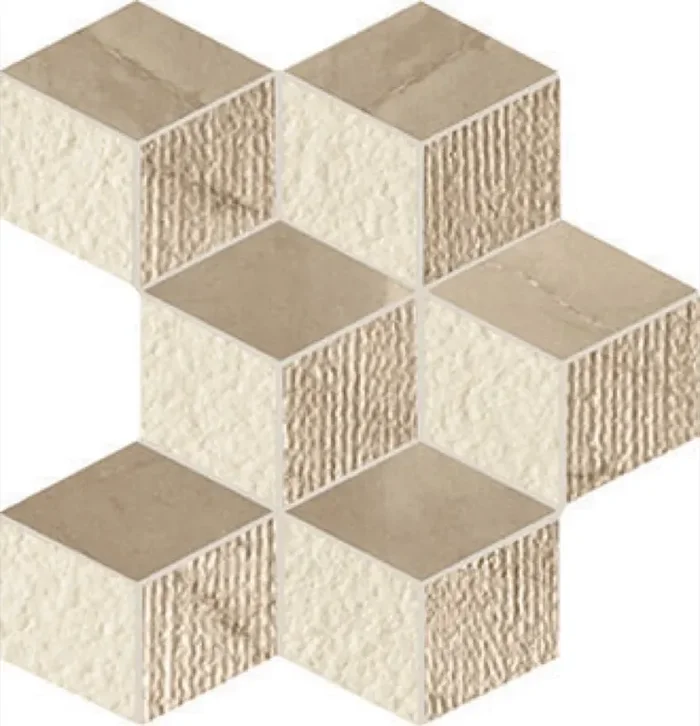 Italgraniti Beige Experience Rombo Bronzo Mosaikfliese 26×38/1,0 Art.-Nr. BE00RZ