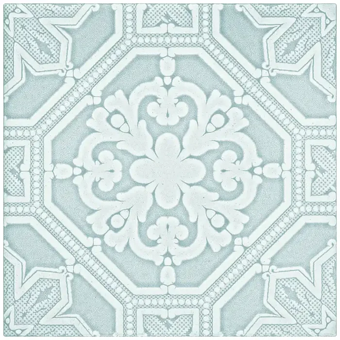 Jasba Clara Country Green Glänzend, Strukturier Wandfliese 15×15 Art.-Nr. 432141H