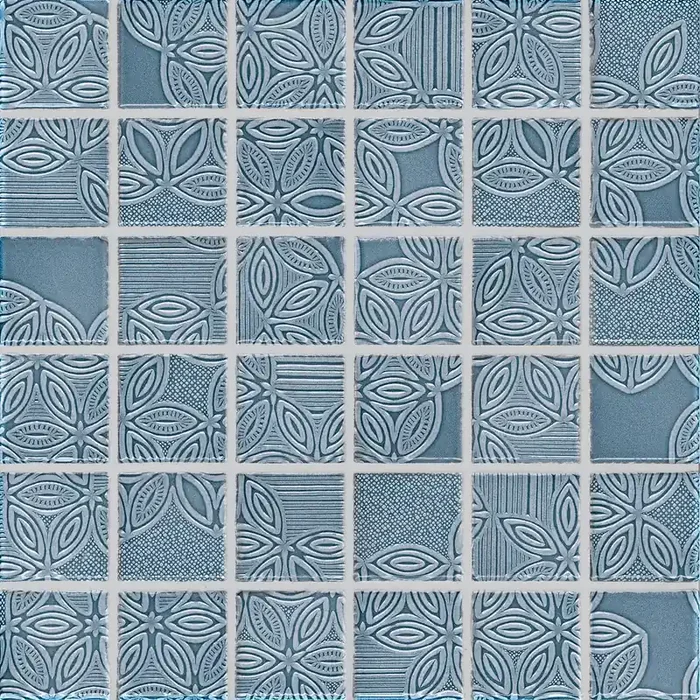 Jasba Floris Midnight Mosaikfliese 5X5(30X30) Art.-Nr. 46158H