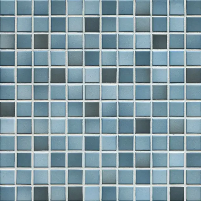 Jasba Fresh Secura Denim Blue Mix Mosaikfliese 2,4×2,4 R10/B Art.-Nr. 41306H